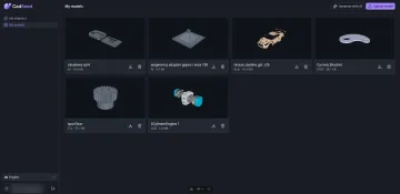 Library of AI-generated and user-uploaded models