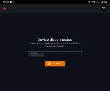 Łączenie z robotem po adresie IP